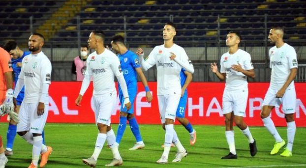 قميص أحد لاعبي الرجاء يثير القلق في صفوف نادي الزمالك Presshes بريسهيس