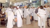 حجاج مغاربة في مطار