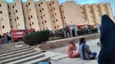  حريق بالحي الجامعي بوجدة 1