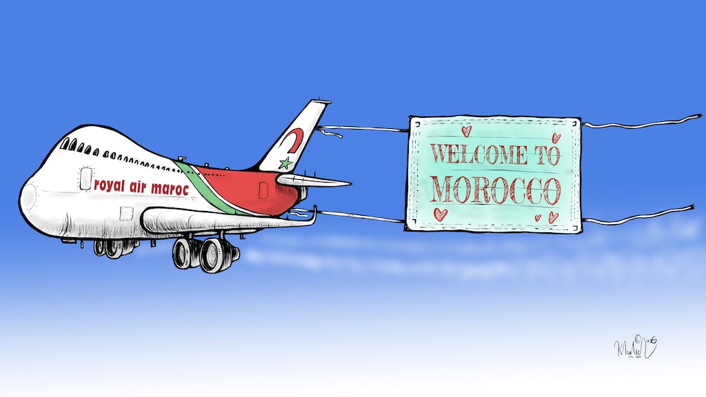 Le Maroc rouvre son espace aérien Le Maroc rouvre son espace aérien