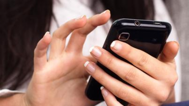 using smartphone using smartphone