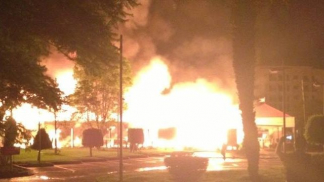 Incendie McdoMarrakech 2 Incendie McdoMarrakech 2
