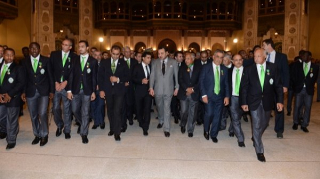 Raja avec le roi Raja avec le roi