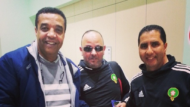 Hassan Benabicha et son équipe Hassan Benabicha et son équipe