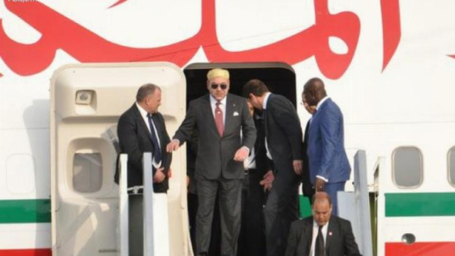 Roi Mohammed VI avion 