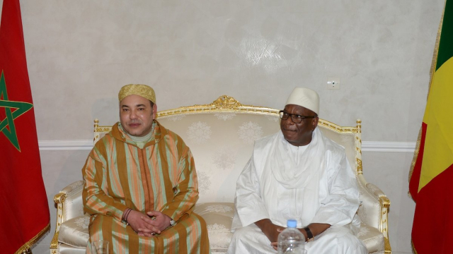 Arrivée de SM le Roi Mohammed VI à Bamako Mali Arrivée de SM le Roi Mohammed VI à Bamako Mali