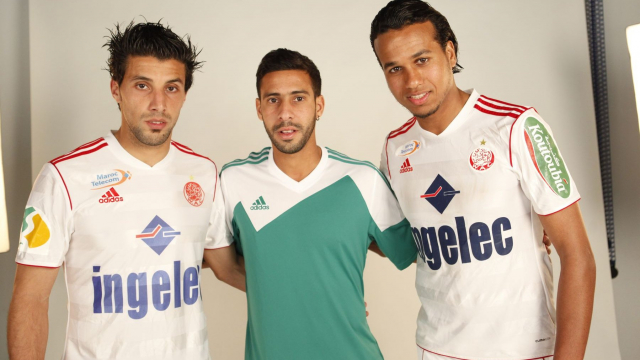 Mouhcine Moutouali et Mohamed Berrabeh et Ayoub El Khaliki