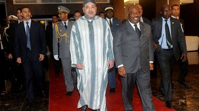 Mohammed VI et Ali Bongo