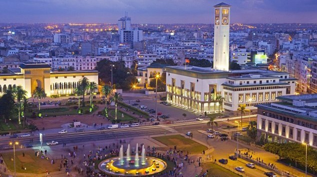 Casablanca - vue aérienne Casablanca - vue aérienne