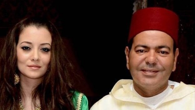 Moulay Rachid avec son épouse Moulay Rachid avec son épouse
