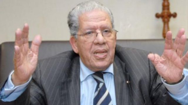 Mohamed El Yazghi, ancine ministre et ex premier secrétaire de l&#039;USFP. 
