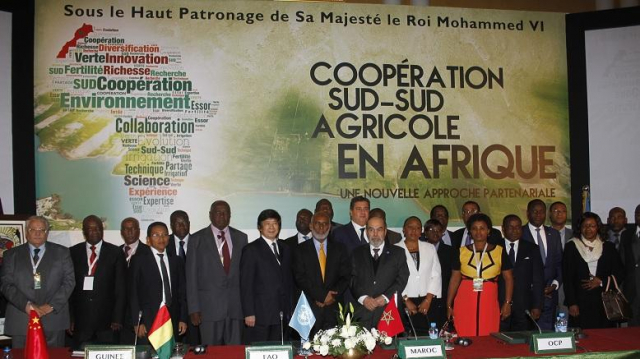 SIgnature de la déclaration de Marrakech SIgnature de la déclaration de Marrakech