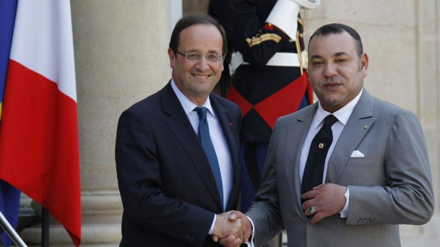 François Hollande Mohammed VI