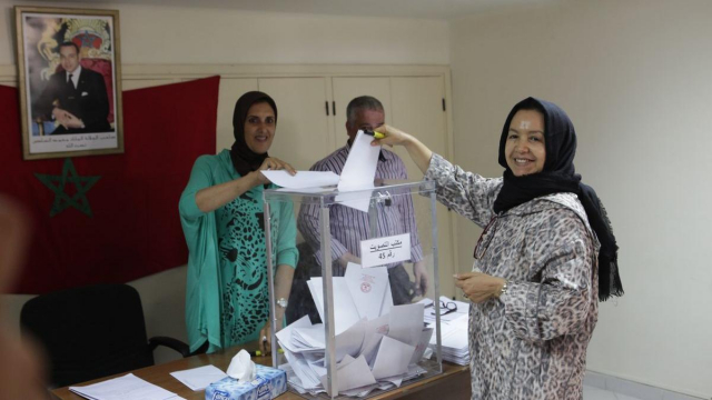 bureau de vote élections Casablanca 4 septembre 2015 bureau de vote élections Casablanca 4 septembre 2015