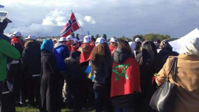 Manif de Marocains à Stockholm2 Manif de Marocains à Stockholm2