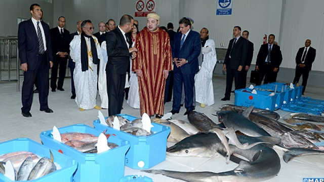 Mohammed VI-halle au poisson de Dakhla Mohammed VI-halle au poisson de Dakhla