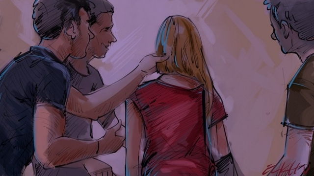Agression-dessin Agression-dessin