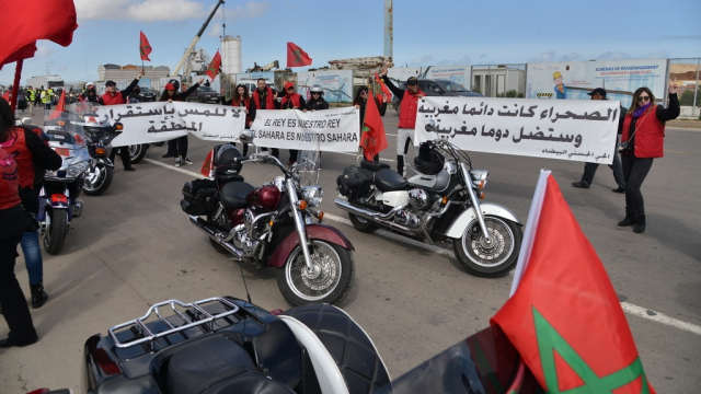 Marche des motards contre Ban Ki-moon-2 Marche des motards contre Ban Ki-moon-2