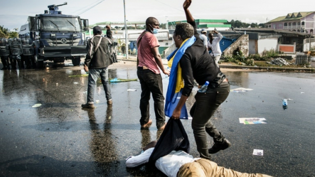 gabon manifs gabon manifs