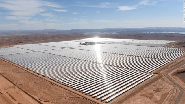 Complexe solaire Noor - Ouarzazate - Energie solaire - Energie verte - Développement durable - Mix énergétique - Energie propre