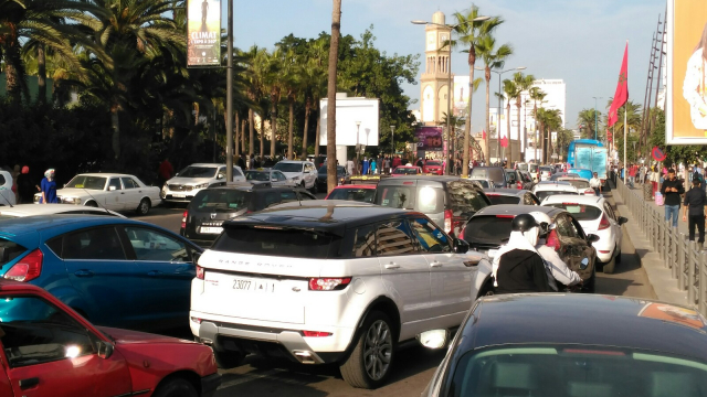 Embouteillages à Casablanca Embouteillages à Casablanca