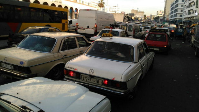 Embouteillages à Casablanca Embouteillages à Casablanca