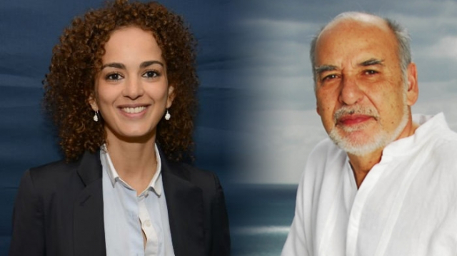 Leila Slimani et tahar Benjeloun Leila Slimani et tahar Benjeloun