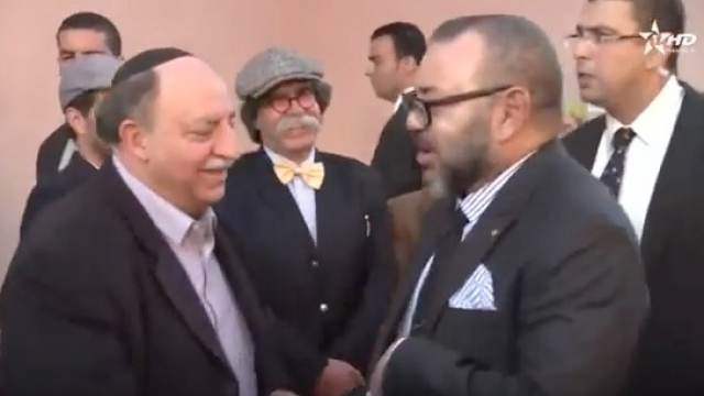 Mohammed VI à la rencontre de la communauté juive
