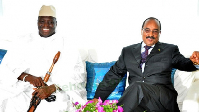 Mauritanie Gambie Aziz joue la carte Jammeh Mauritanie Gambie Aziz joue la carte Jammeh