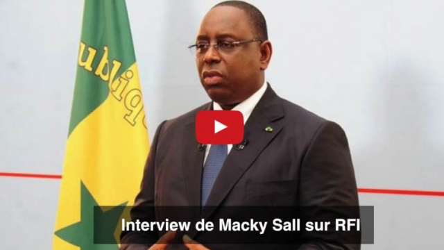 Interview de Macky Sall sur RFI