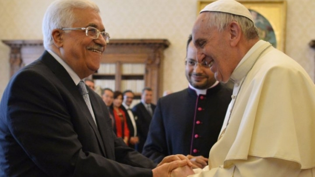 Abbas et le pape