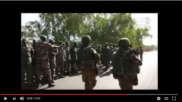 Vidéo. L&#039;incroyable accueil des soldats de la CEDEAO par leurs &quot;compagnons d&#039;armes&quot; gambiens