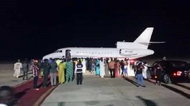 Gambie: l&#039;avion de Jammeh vient de décoller de Banjul pour Conakry