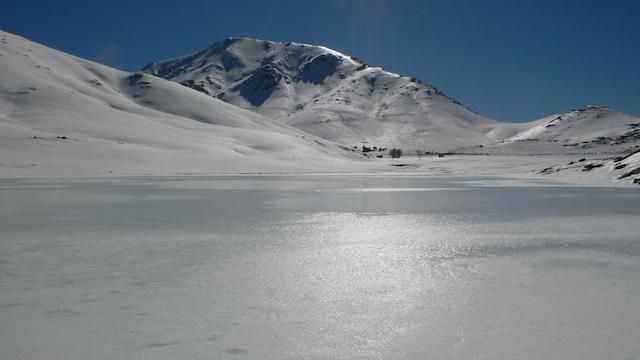 lac gelé lac gelé
