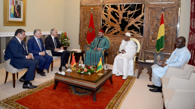 Roi Alpha Condé Nabil Benabdella Roi Alpha Condé Nabil Benabdella