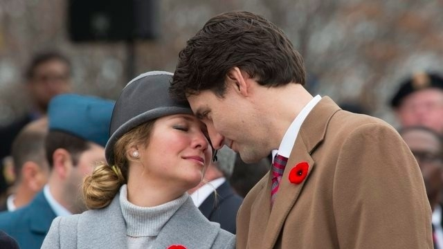 Couple Trudeau