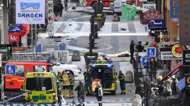 Attentat Stockholm Attentat Stockholm
