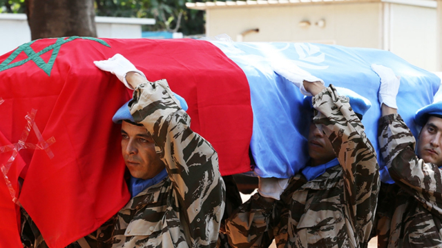 hommage Soldat Marocain Minusca hommage Soldat Marocain Minusca
