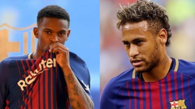 Neymar et Semedo Neymar et Semedo