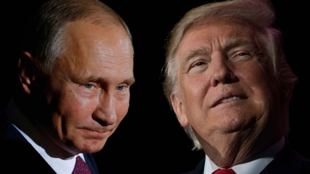 Donald Trump et Vladimir Poutine Donald Trump et Vladimir Poutine