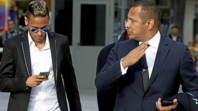 Neymar et son père Neymar et son père