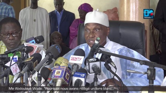 Vidéo. Sénégal. Abdoulaye Wade très critique menace Macky Sall et ses alliés Vidéo. Sénégal. Abdoulaye Wade très critique menace Macky Sall et ses alliés