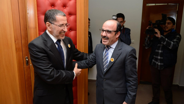 Saad Eddine El Othmani Ilyas El Omari Saad Eddine El Othmani Ilyas El Omari