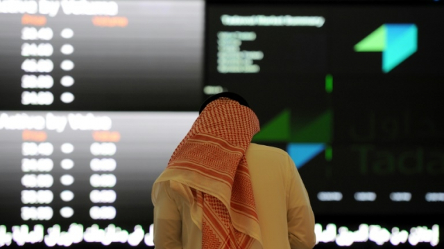 Ecran bourse saoudienne Ecran bourse saoudienne