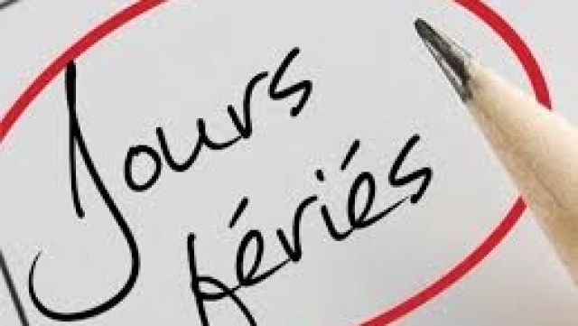 jours féries jours féries