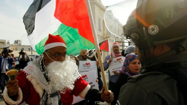 Père-Noël palestinien Père-Noël palestinien