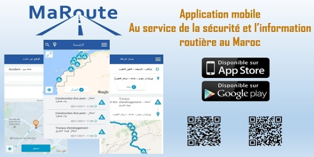 application MaRoute application MaRoute