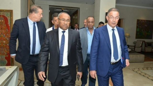 Fouzi Lekjaa et Ahmed Ahmed Fouzi Lekjaa et Ahmed Ahmed