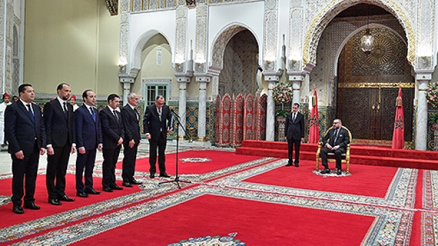 Mohammed VI-nouveaux ministres Mohammed VI-nouveaux ministres