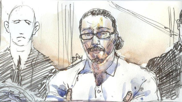 Croquis d'audience Bendaoud Croquis d'audience Bendaoud